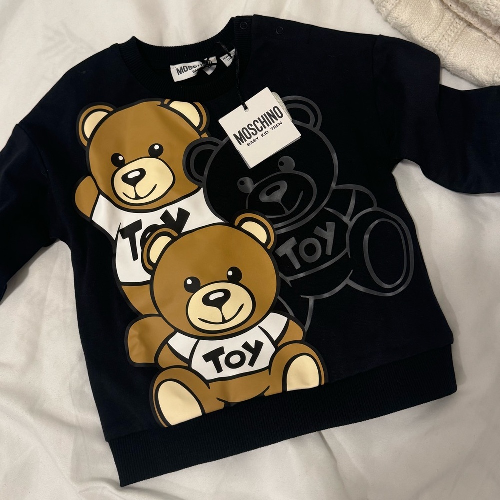 Moschino toddler sweater unisex
